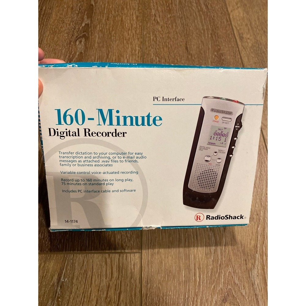 160 minute Digital Voice Recorder from Radio Shack